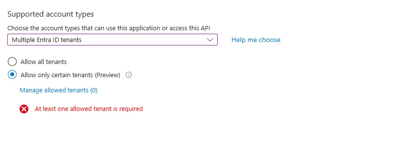 App Registration 